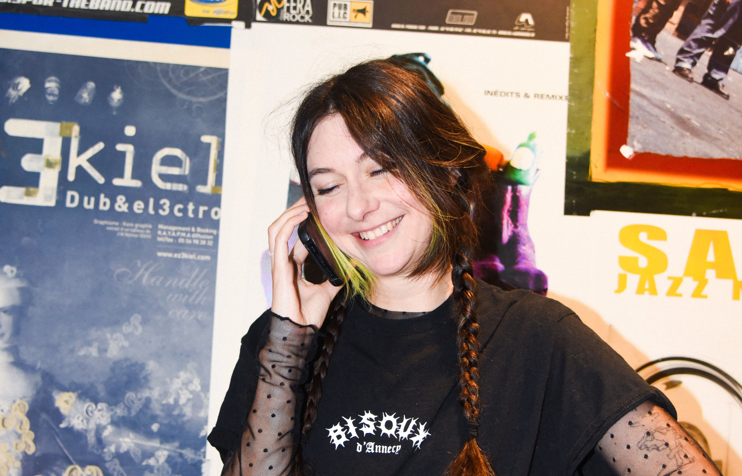 Photo de Fanny au téléphone